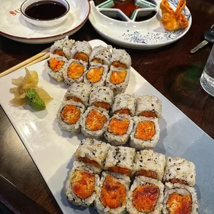 Spicy Crunch Roll Combo