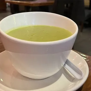 Coconut curry edamame soup - 4. Green Creamy Soup