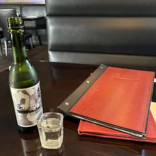Wonderful cold sake