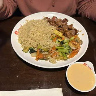 Filet Mignon Hibachi Dinner