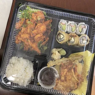 Spicy Chicken Bulgogi bento Lunch