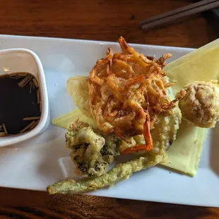 Vegetable tempura