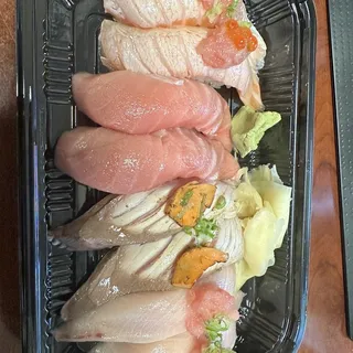 Hamachi Ankimo Nigiri