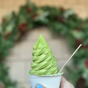matcha ice cream