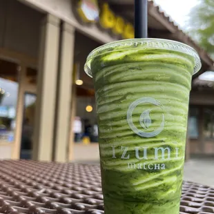 creme brûlée matcha