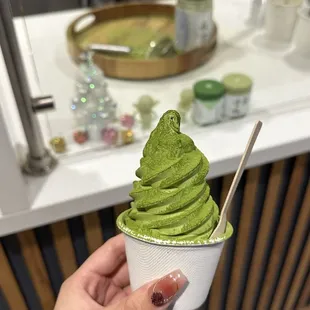 matcha soft serve