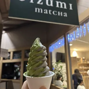 Black Sesame Soft Serve