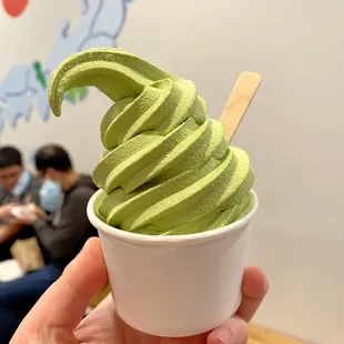Matcha ice cream