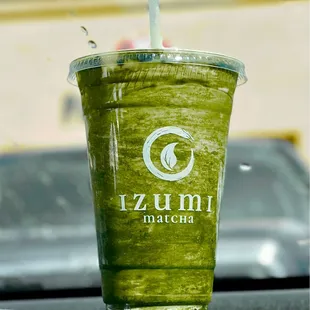 Creme Brûlée Matcha Hurricane