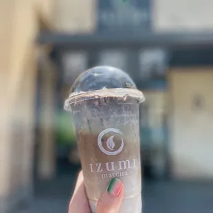 Kuro Sesame Hojicha Latte