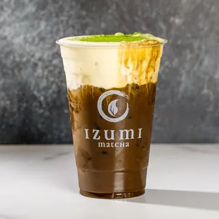 Cheese Mousse Hojicha Tea