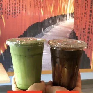 Okinawa Hojicha Latte