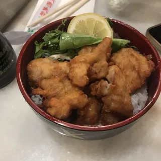 Chicken Karaage donburi