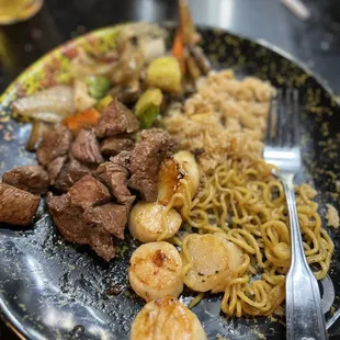 Hibachi Filet Mignon &amp; Scallop Combo