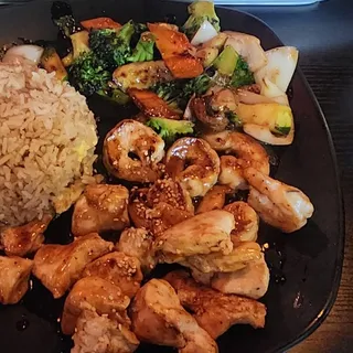 Teriyaki Chicken & Shrimp