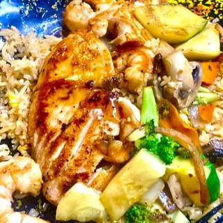 Teriyaki Salmon & Shrimp