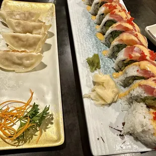 sashimi, sushi and sashimi, food, sushi