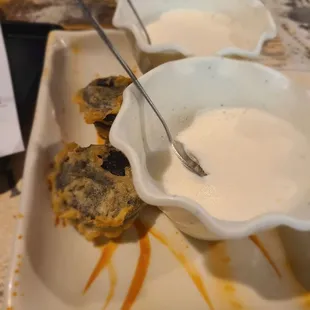 Fried Oreos and Ice Cream