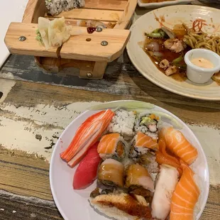 sashimi, food, sushi, sushi and sashimi