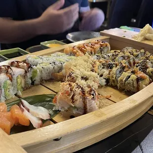 sushi, sashimi, food, sushi and sashimi