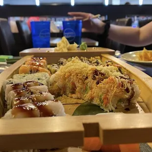 sushi, food, sashimi, sushi and sashimi