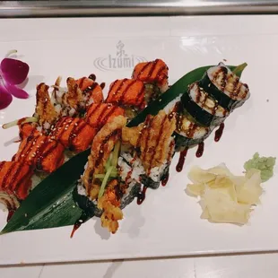 sushi and sashimi, food, sushi, sashimi