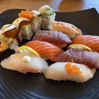 Chef Choice 7 Piece Sushi and 4 Piece Rocklin Roll Combination