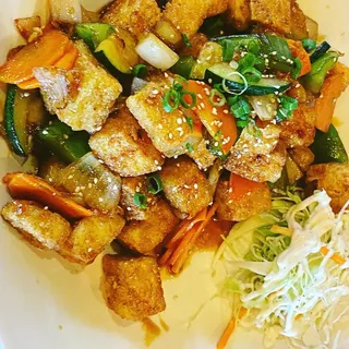 FRIED TOFU PLATE