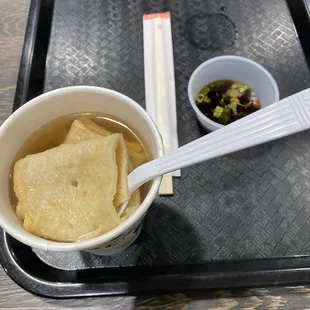 Soup with Korean Fish Cake