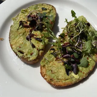 Avocado Toast on Rustico