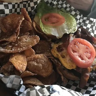 Bacon and Egg Burger