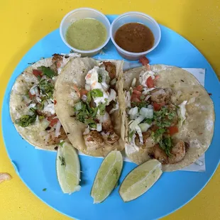 Shrimp tacos