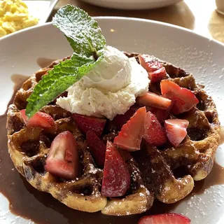 Belgian Waffles Breakfast and Lunch