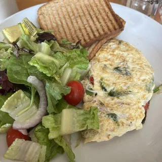 Three Egg White Omelet Breakfast and Lunch