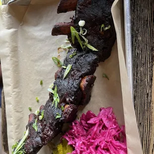 $60 back ribs. Definitely could knock down to $50