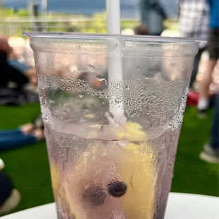 Blueberry lemonade at BottleRock