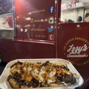 So delicious, has melted provolone and frito lays!