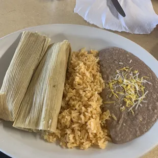 Chicken tamales