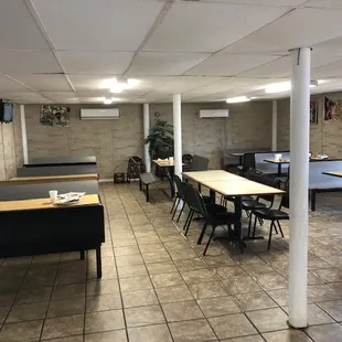 Dining area.