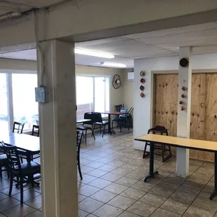 Dining area.