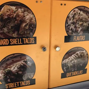 menu, ribs