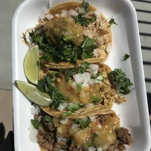 3 regular tacos for $7.