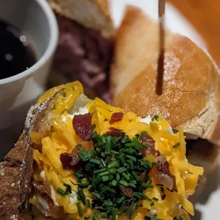 Loaded baked potato (side substitute)