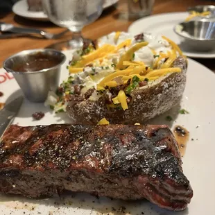steak, food