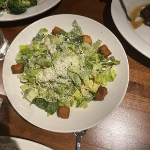 Beef Medallion Caesar Salad