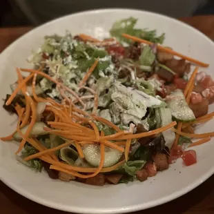 Alexander house salad with ranch