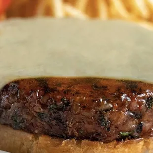 How the veggie burger used to look