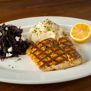 grilled fish, food, grilled seafood, fish, seafood