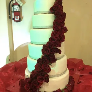 Fondant y rosa natural