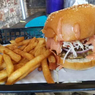 Dominican burger
